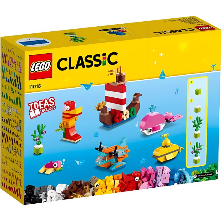 Конструктор LEGO Classic "Creative Ocean Fun" (11018) - Boxette Shop